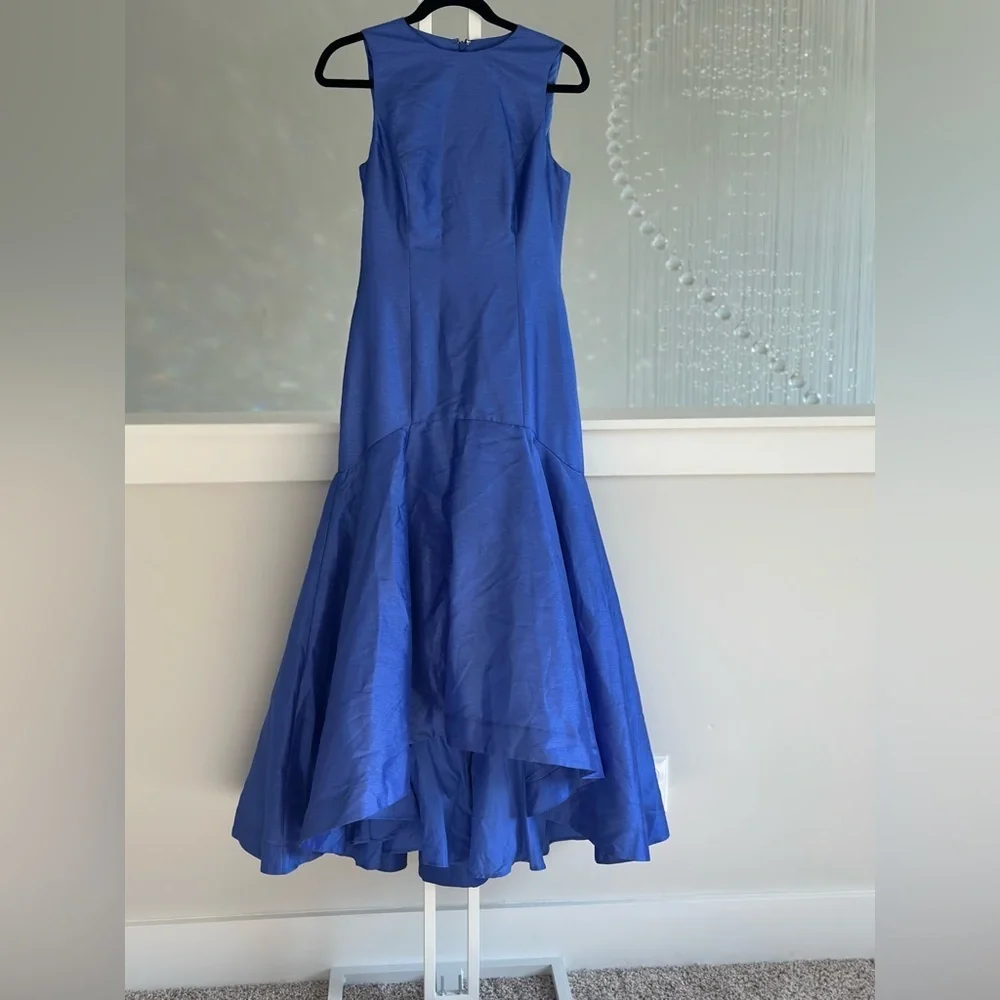 Anthropologie Hutch Blue Sleeveless Full Flare Dress - Picture 2 of 7